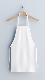 Cotton kitchen apron custom made